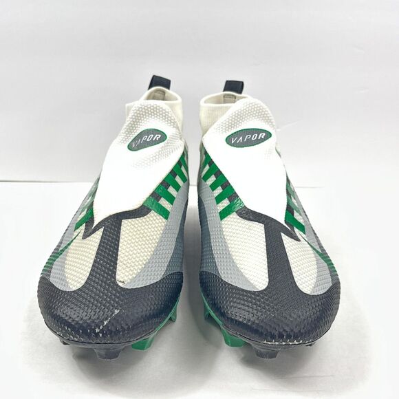 Nike Vapor Ghost Lace Football Cleats Shoes Mens 13 White Green DV0778-001 main image 6